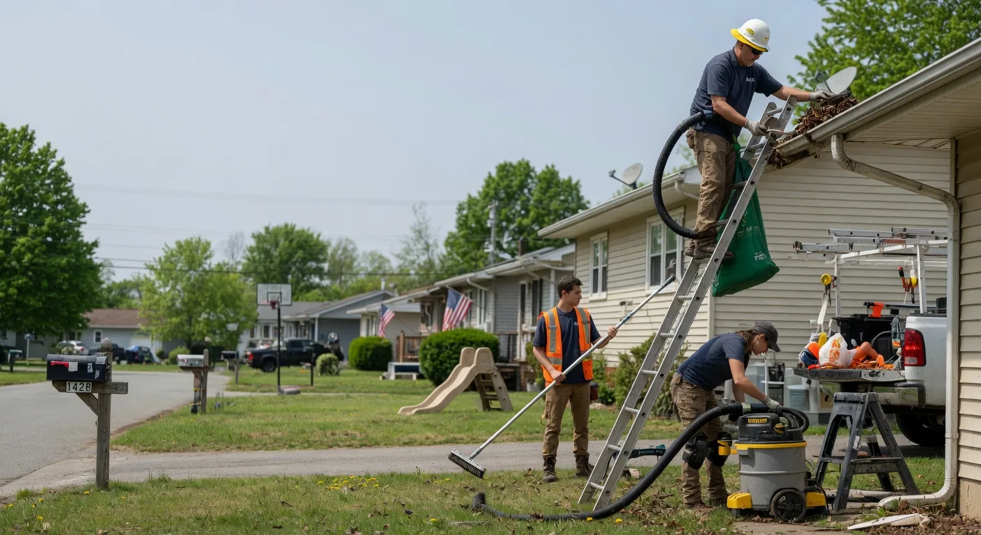 Gutter Installation in Parker, KS near me
